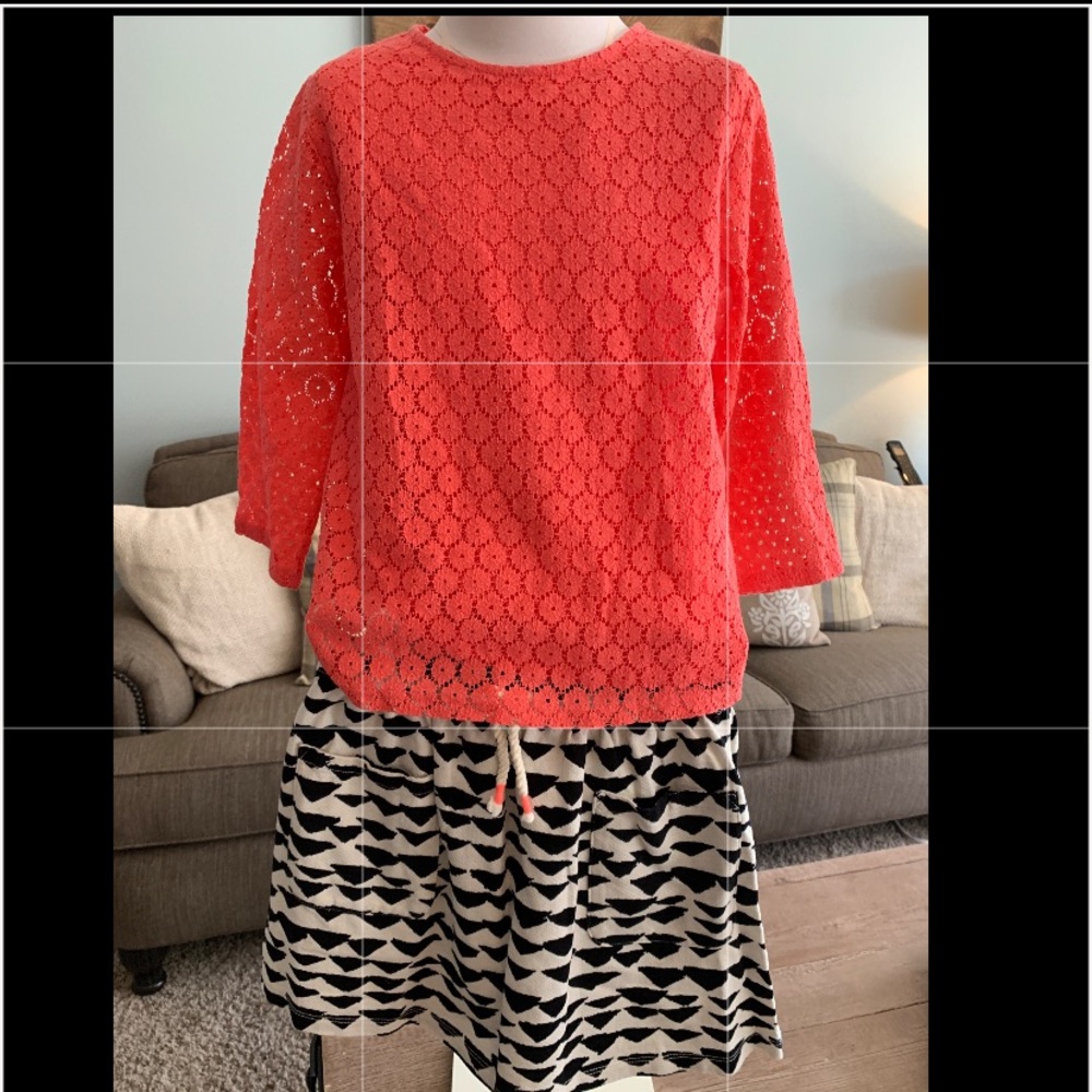 Two piece skirt set